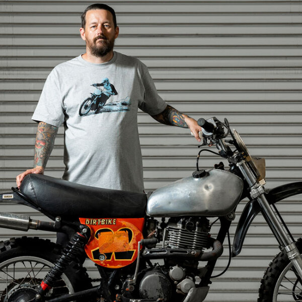 Biltwell Roost t-shirt sporty grey Size S
