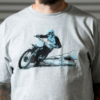 Biltwell Roost t-shirt sporty grey Size S