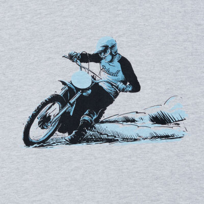 Biltwell Roost t-shirt sporty grey Size M