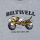 Biltwell Tiger longsleeve t-shirt graphite Size 2XL