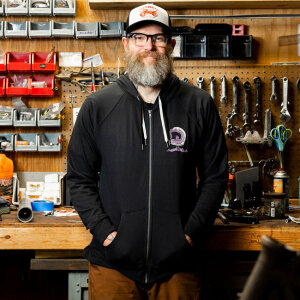 Biltwell Shorty zip hoodie black Size M