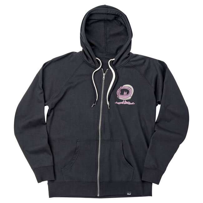 Biltwell Shorty zip hoodie black Size 2XL