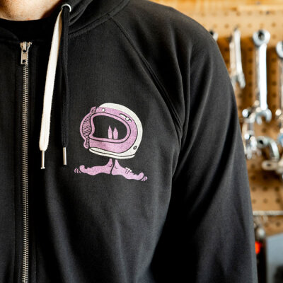 Biltwell Shorty zip hoodie black Size 2XL