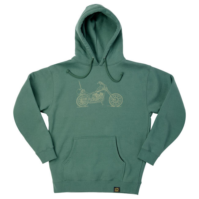 Biltwell Pan hoodie green Size L