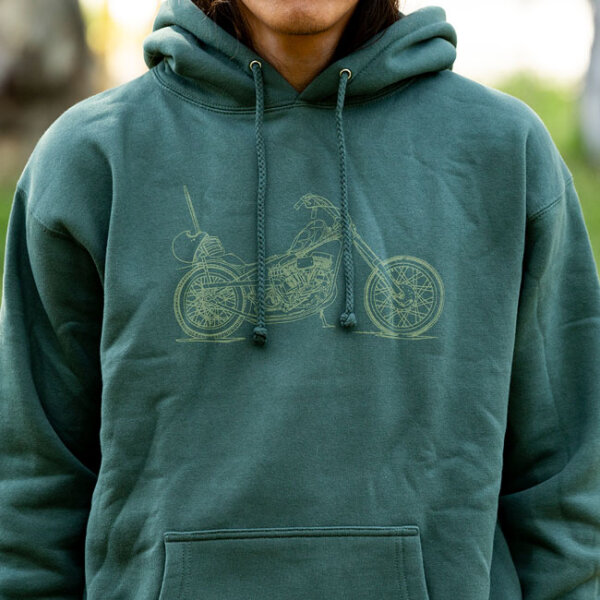 Biltwell Pan hoodie green Size L