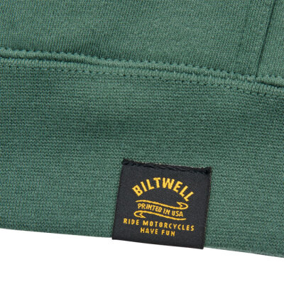Biltwell Pan hoodie green Size L