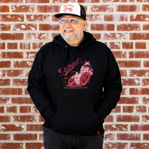 Biltwell Fast Cat hoodie black Size 2XL