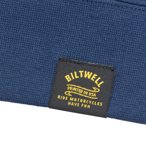 Biltwell Anvil zip hoodie blue Size S