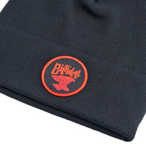 Biltwell Anvil beanie black/red One size fits most