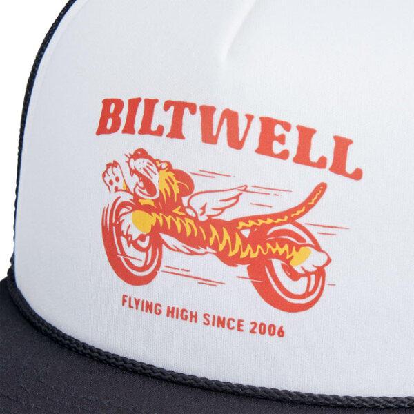 Biltwell Tiger trucker cap black/white One size fits most