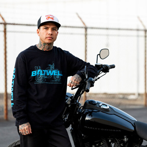 Biltwell Tiger trucker cap black/white One size fits most