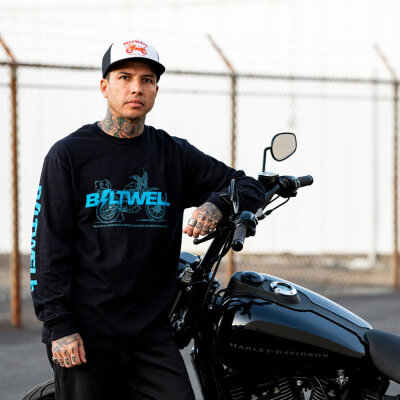 Biltwell Tiger trucker cap black/white One size fits most