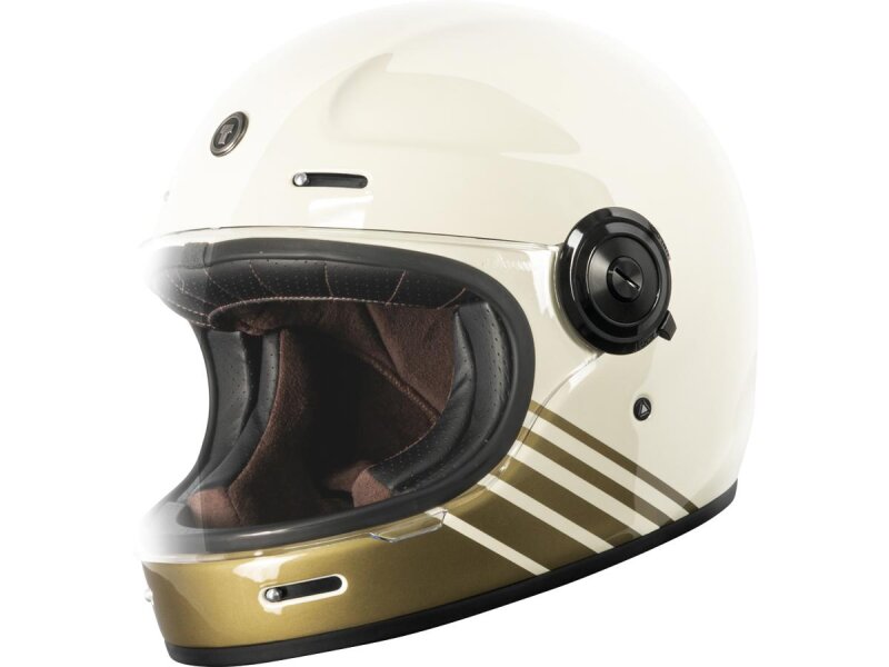 Newport (T-1) Retro Full Face Helmet "XS"