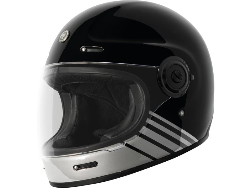 Newport (T-1) Retro Full Face Helmet "XS "