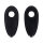 MCS, fender strut turn signal hole covers. Black