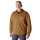 Carhartt Quilted Snap Front shirt carhartt® brown Size 2XL