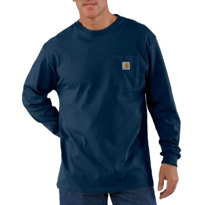 Carhartt Pocket long sleeve navy Size 2XL
