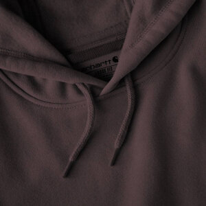 Carhartt Sleeve Logo hoodie dark sepia Size M