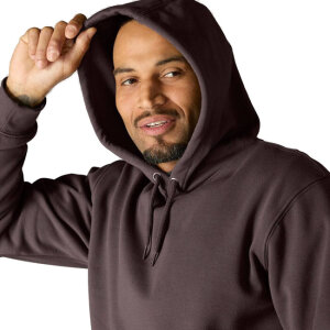 Carhartt Sleeve Logo hoodie dark sepia Size XL