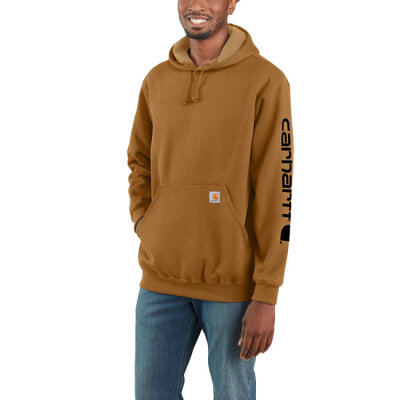 Carhartt Sleeve Logo hoodie carhartt® brown Size XL