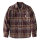 Carhartt Flannel Plaid shirt dark sepia Size L