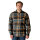 Carhartt Flannel Plaid shirt black Size 2XL
