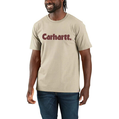 Carhartt Logo Graphic t-shirt oat milk Size S