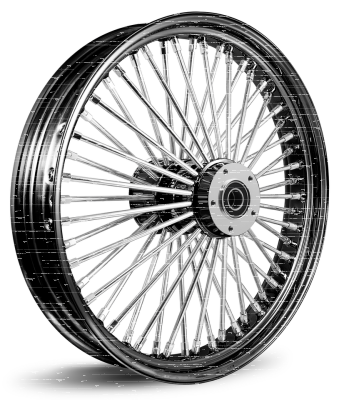 M52 FR 21x2.15" BK/CH FLH/T08-Up ABS (DE)