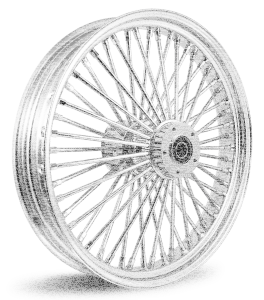 M52 FR 21x2.15" BK/CH FLSB18-Up ABS (DE)