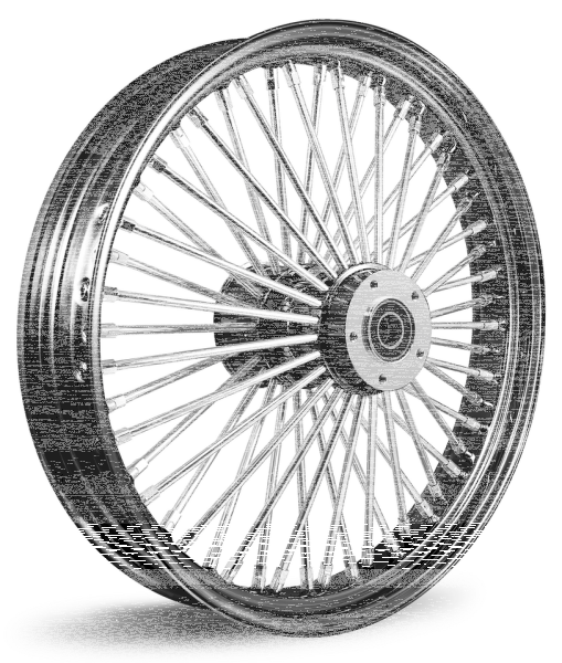 M52 FR 18x3.5" CH/BK FLFB18-Up ABS (DE)