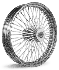 M52 RR 16x3.5" BK/CH FXST06 (DE)