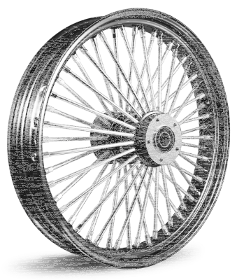M52 RR 18x3.5" BK/CH FX13-17 ABS (DE)