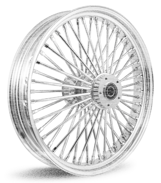 M52 FR 18x5.5" CH/BK FLH/T08-Up (IT)