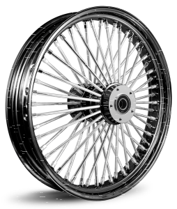 M52 FR 18x5.5" BK/CH FLH/T08-Up ABS (IT)