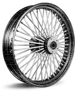 M52 RR 16x3.5" CH/BK FLH/T08-Up ABS (IT)