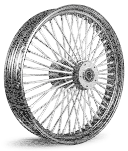 M52 FR 21x3.5" CH/BK FL08-Up ABS (IT)