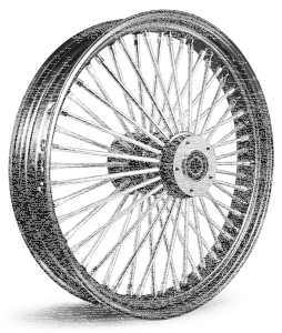 M52 FR 16x3.5" BK/CH FXC13-17 ABS (IT)