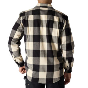 Carhartt Plaid long sleeve shirt oat milk Size S
