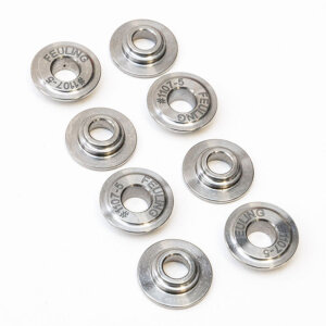 Feuling, M8 titanium top valve spring collar set...