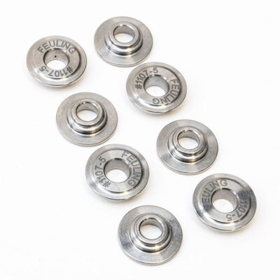 Feuling, M8 titanium top valve spring collar set +.050"