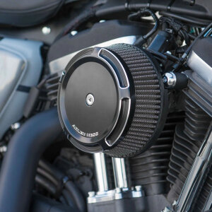 Arlen Ness, Stage 1 Big Sucker air cleaner. Beveled Black