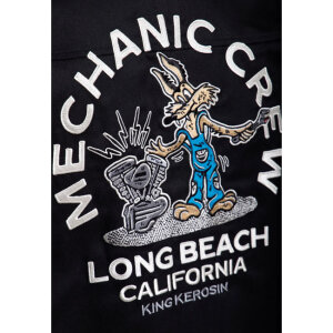 King Kerosin Mechanic Crew shirt black Size XL