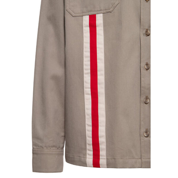 King Kerosin Motorstate shirt khaki Size M