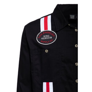 King Kerosin Los Angeles Supply Co shirt black Size L