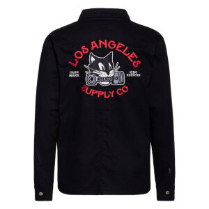 King Kerosin Los Angeles Supply Co shirt black Size XL