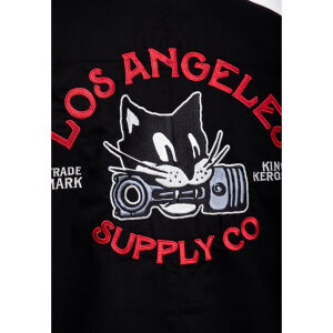 King Kerosin Los Angeles Supply Co shirt black Size XL