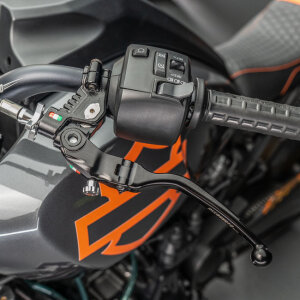 Accossato, cable clutch lever. 29mm RST. Black