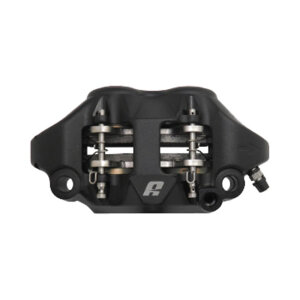 Accossato, 108mm monoblock radial brake caliper right. Black Universal fit for all 108mm sized radial caliper brackets and forks.