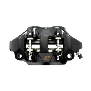 Accossato,108mm Monoblock radial brake caliper right. Black  Universal fit for all 108mm sized radial caliper brackets and forks.