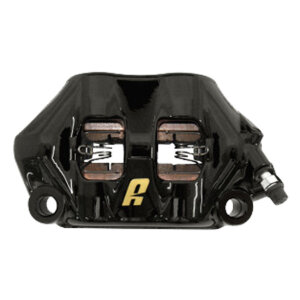 Accossato,100mm Monoblock radial brake caliper right. Black  Universal fit for all 100mm sized radial caliper brackets and forks.